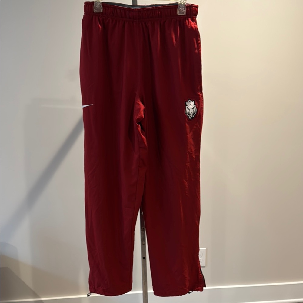 Nike DRI-for Arkansas Razorbacks athletic pants L